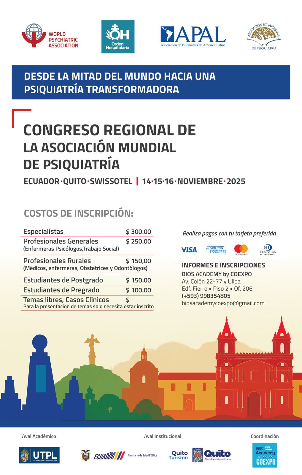 Congreso Regional de la Asociación Mundial de Psiquiatría 2025