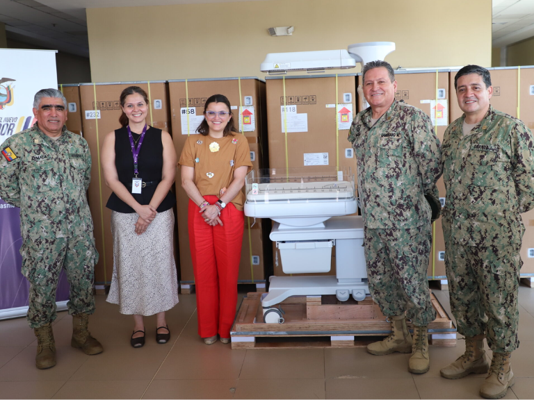 Ministerio de Salud Pública, cunas de calor radiante,Organización Panamericana de la Salud, ops, neonatología, cuidado neonatal