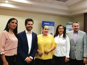 Dres. Aedda Vanegas, Virgilio Valero, Viviana Corredores, Bertha García y Robín Ríos