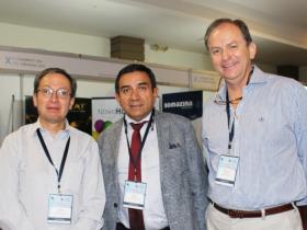 Dres. Jorge Moncayo, Carlos Heredia y Jorge Luis Pesantes