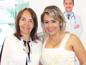 Dra. Patricia Delgado y Sra. Daysi Armijos