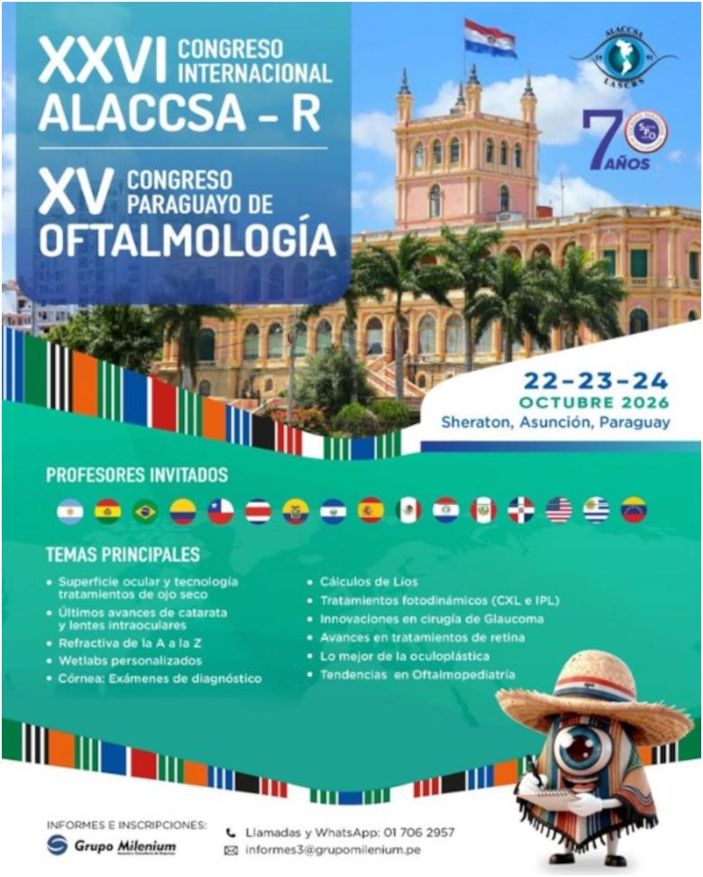 oftalmología, capacitación, spo, alaccsa