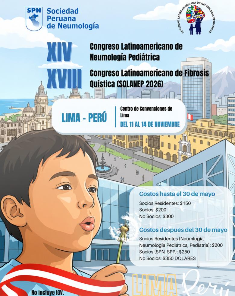 XIV Congreso Latinoamericano de Neumología Pediátrica